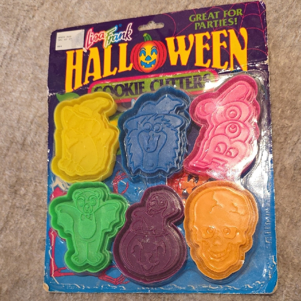 Lisa Frank Halloween Cookie Cutters
